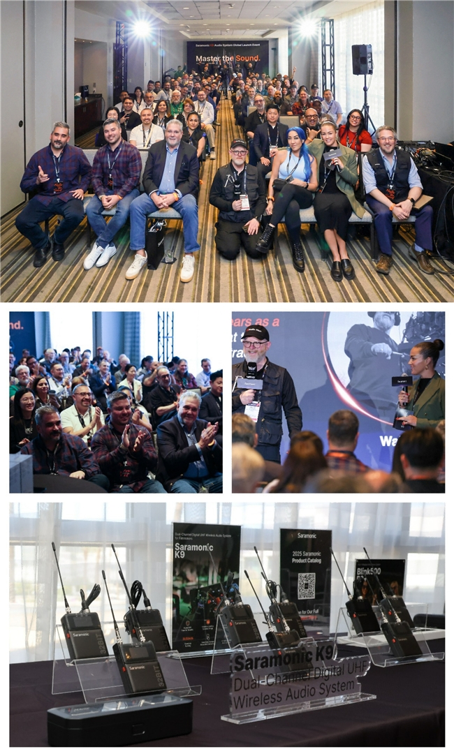 枫笛携专业麦克风亮相美国nab2025，硬核斩获三项行业大奖