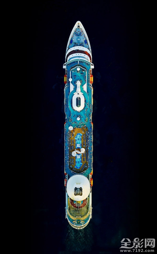 摄影师优秀游轮航拍作品