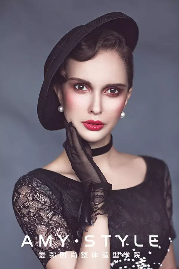 唯美复古新娘造型，清丽妆容带来宫廷的华贵感！