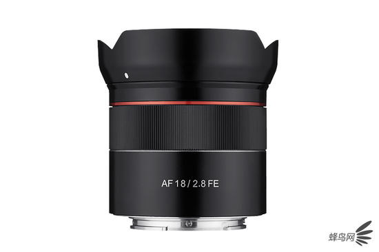 超轻超小 三阳发布18mm f2.8 fe广角镜头