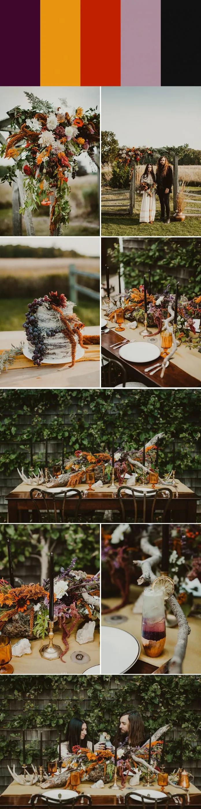 7种沙漠婚礼配色指南，找到适合你的沙漠风情！