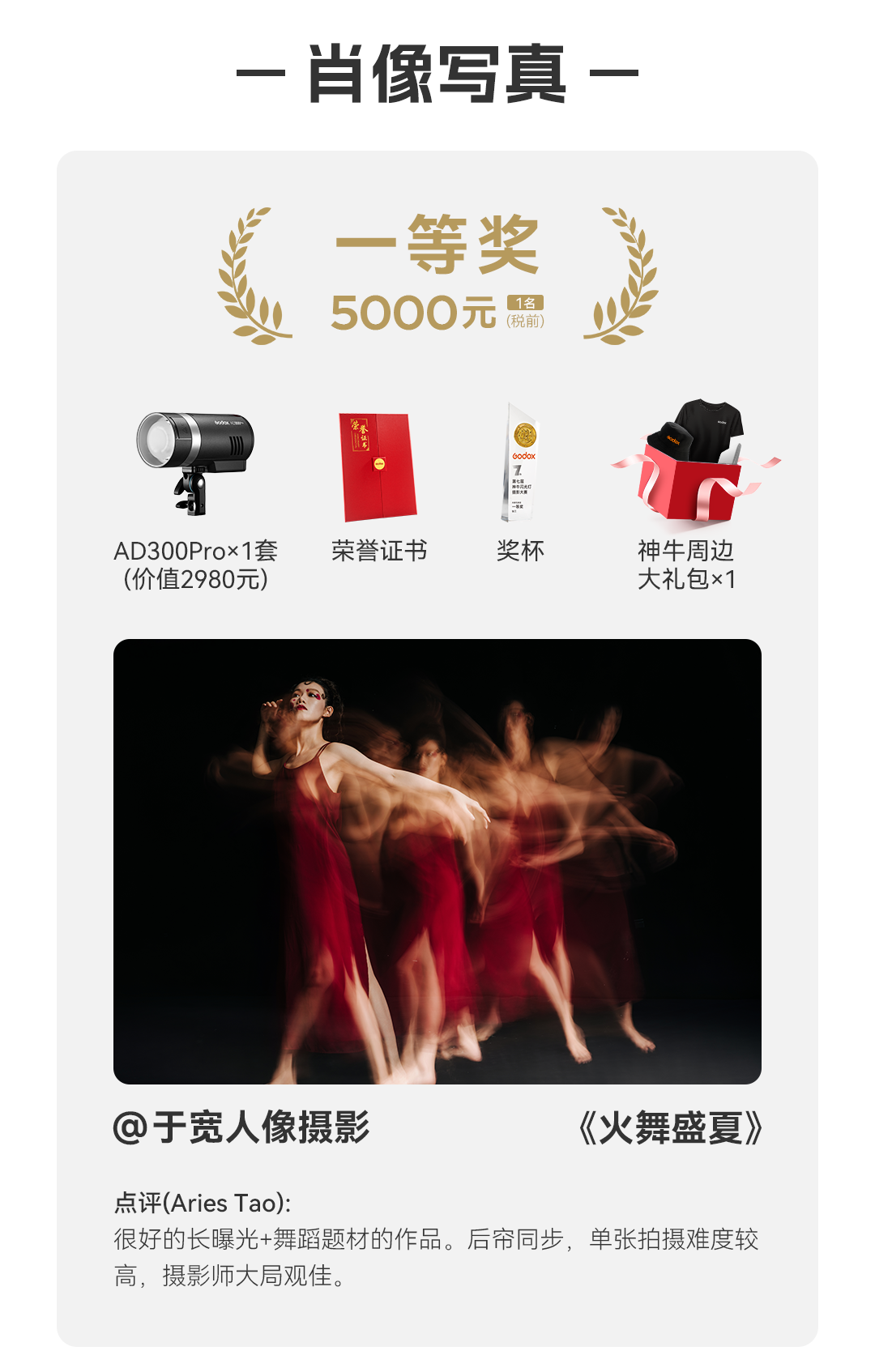 获奖公示｜2024第七届神牛闪光灯摄影大赛获奖名单揭晓！