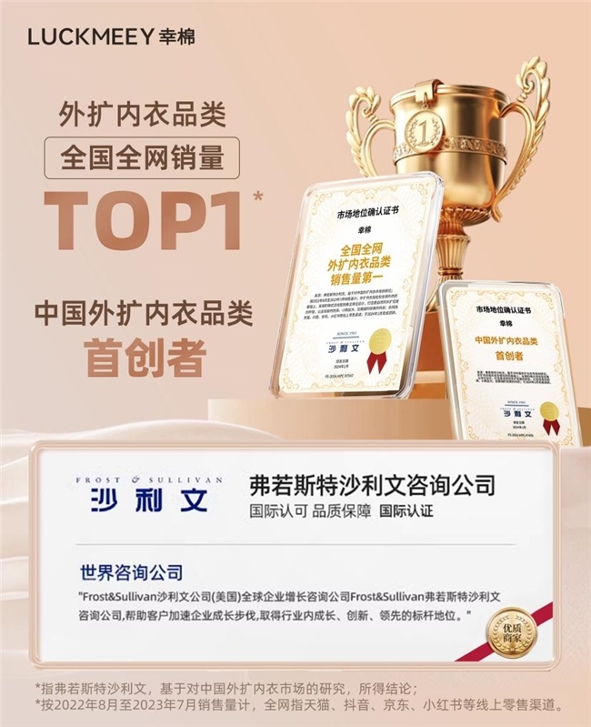 创新驱动发展，幸棉入选亿欧新国货cooltop100品牌榜